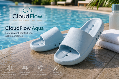 CloudFlow Aqua | Zwembad & Vakantie Slippers