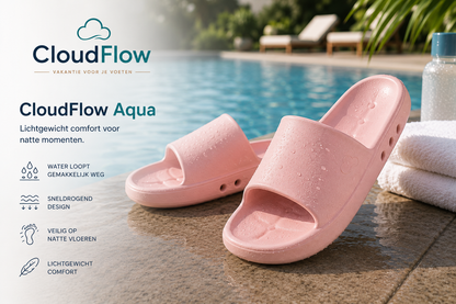 CloudFlow Aqua | Zwembad & Vakantie Slippers