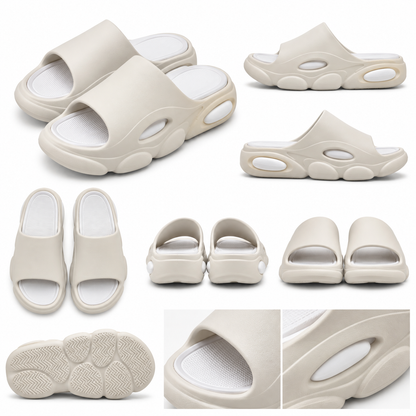 CloudFlow™ Nova Drift | Chunky Comfort Slides