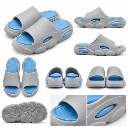 CloudFlow™ Nova Drift | Chunky Comfort Slides